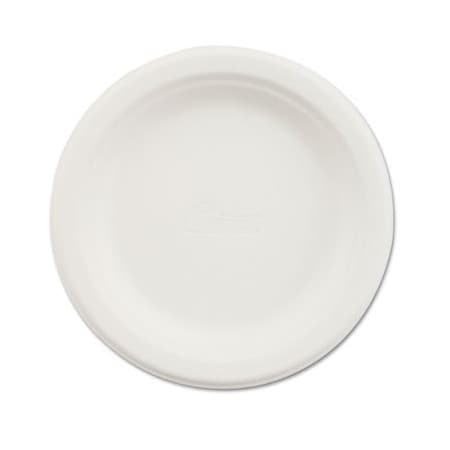 Huhtamaki Chinet, Paper Dinnerware, Plate, 6in Dia, White, 125PK 21225PK